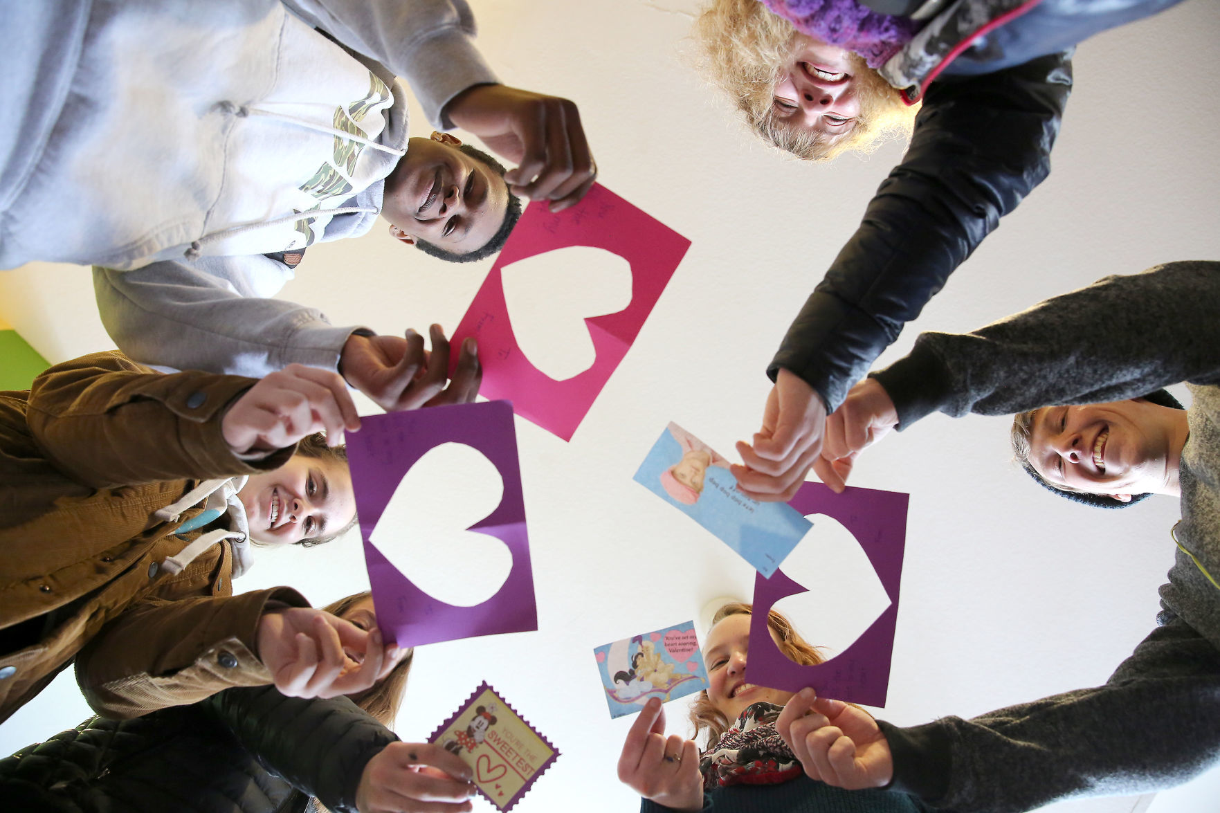 HEARTS ALL AROUND